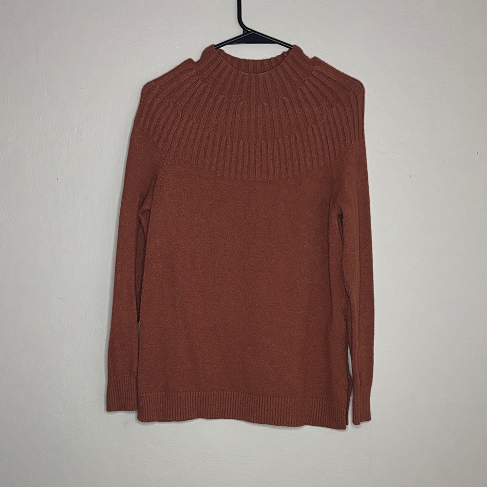 Anthropologie Rust Brown Women's Sweater size small